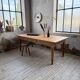 Table de ferme en merisier