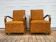 Set of Art Deco Italian chairs in walnut, 1920s