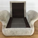 Space age 70's armrests and velvet