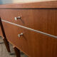 Pair of Scandinavian bedside tables from the 60s in teak