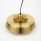Danish vintage pendant lamp Nova by Jo Hammerborg, Fog og Morup, 1963