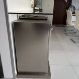 Meuble Belgo Chrome acier inoxydable brossé