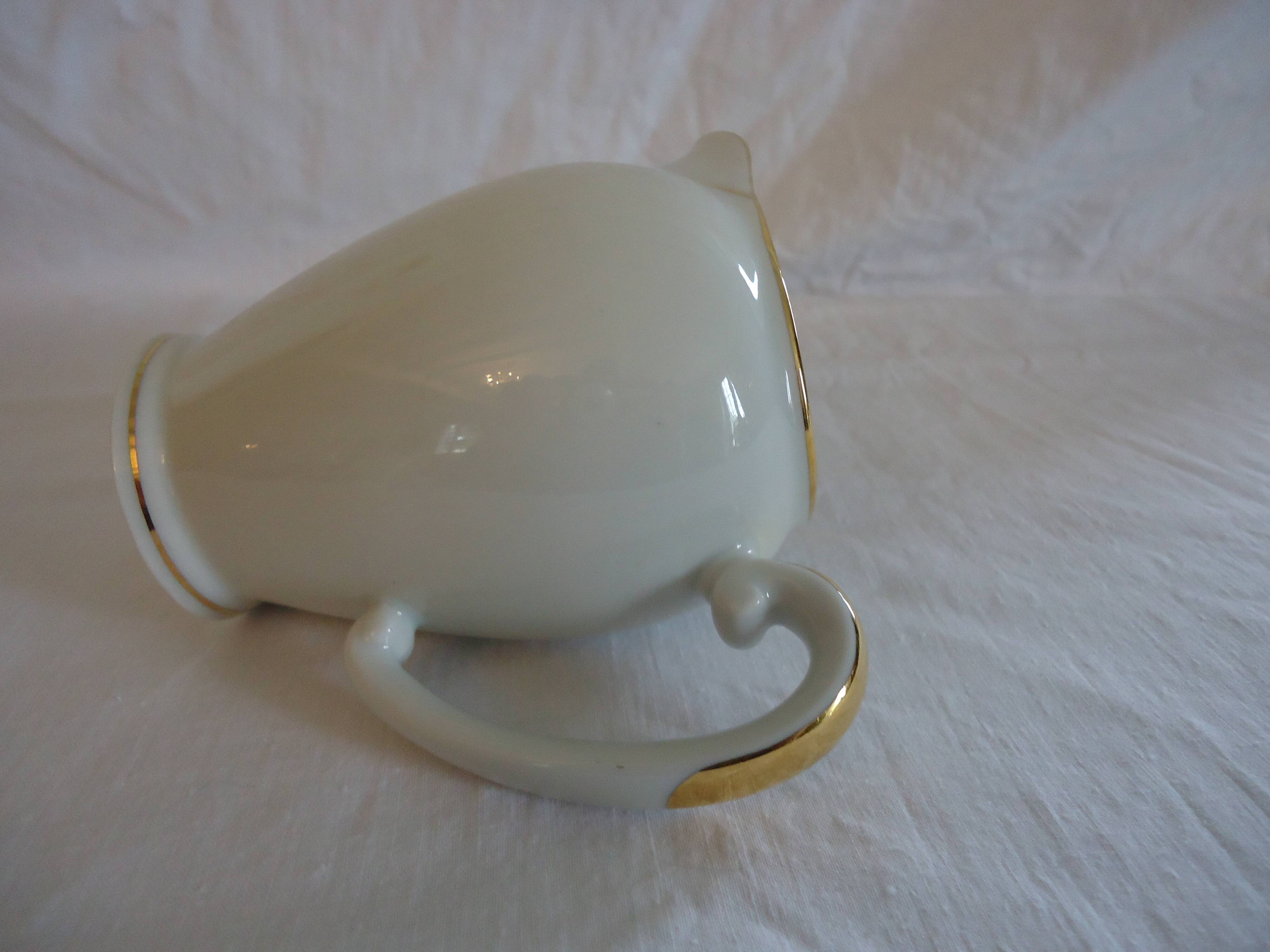 Limoges porcelain milk jug creamer