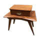 Pretty vintage compass-footbedside table from the 1960s