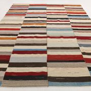 9x12 Mid Century Modern Large Vintage Kilim Rug, 272x367Cm