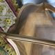 Louis XV-style tea table in renovated marquetry