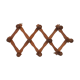 Extendable wooden hook