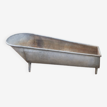 Baignoire ancienne en zinc