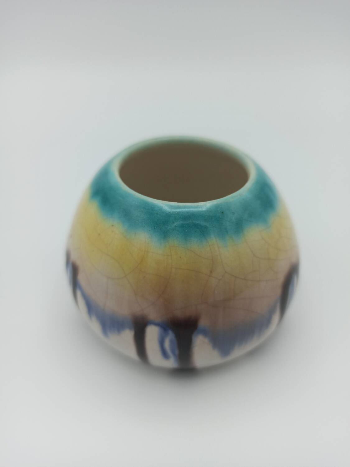 Small round vase West Germany vintage