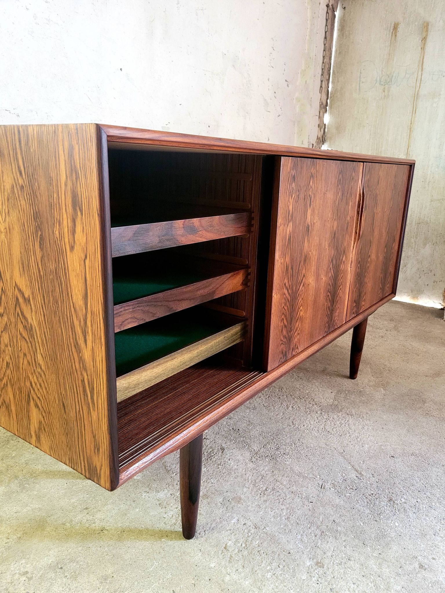 Vintage rosewood sideboard by Gunni Omann for ACO Mobler