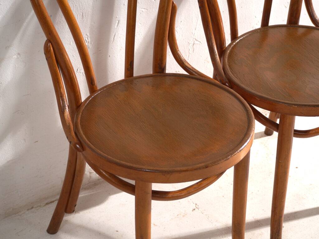 Antique bentwood chairs – Central Europe, circa 1930 #2 – Set of 2 pieces