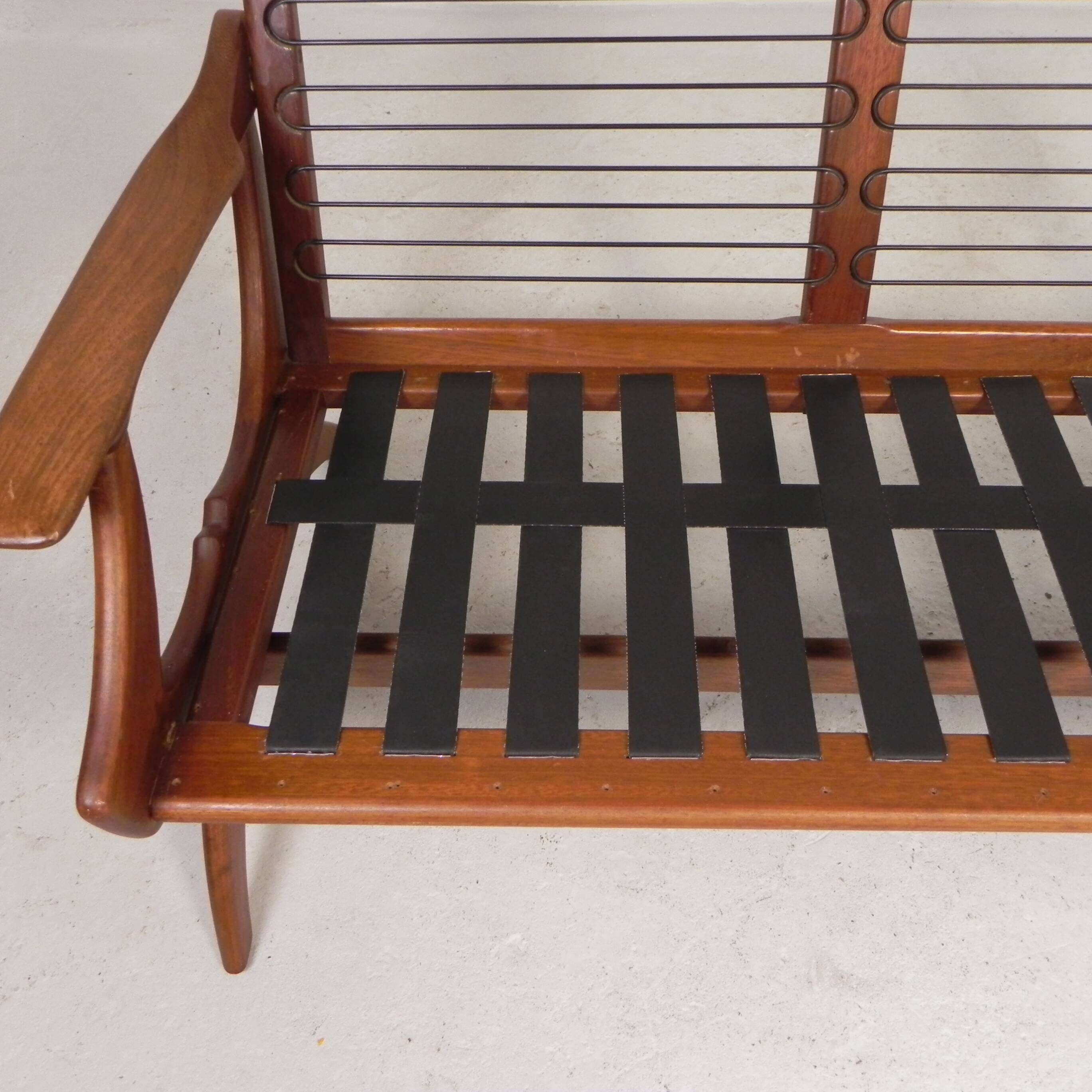 Three-seater teak sofa from De Ster Geldermalsen Gelderland, 1960s.