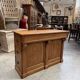 Oak counter from the 1950s
