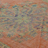 Anatolian handmade vintage rug 234 cm x 144 cm