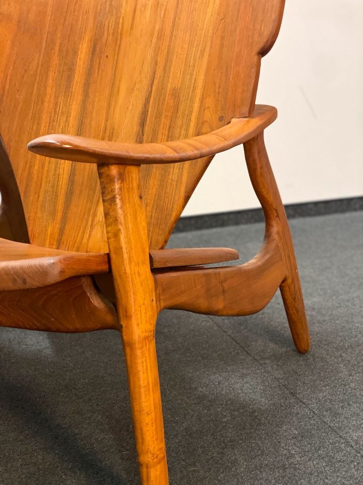 Teak Diz Arm Chair by Sergio Rodrigues