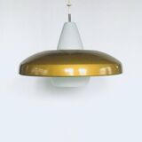 Mid-Century Modern Dutch Pendant Lamp attributed to Philips, 1950s