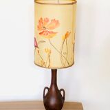 Vintage stoneware table lamp