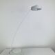 Lampe de bureau Lugano d'E Lite, blanche, style memphis