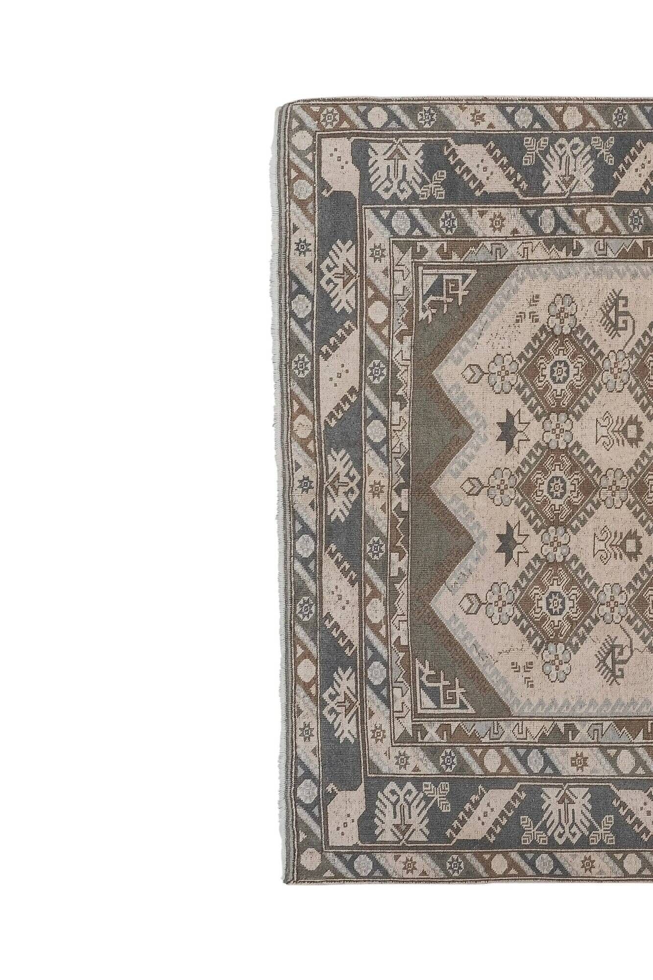 Tapis Oushak turc vintage