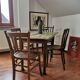 Set table and chairs bistro antique