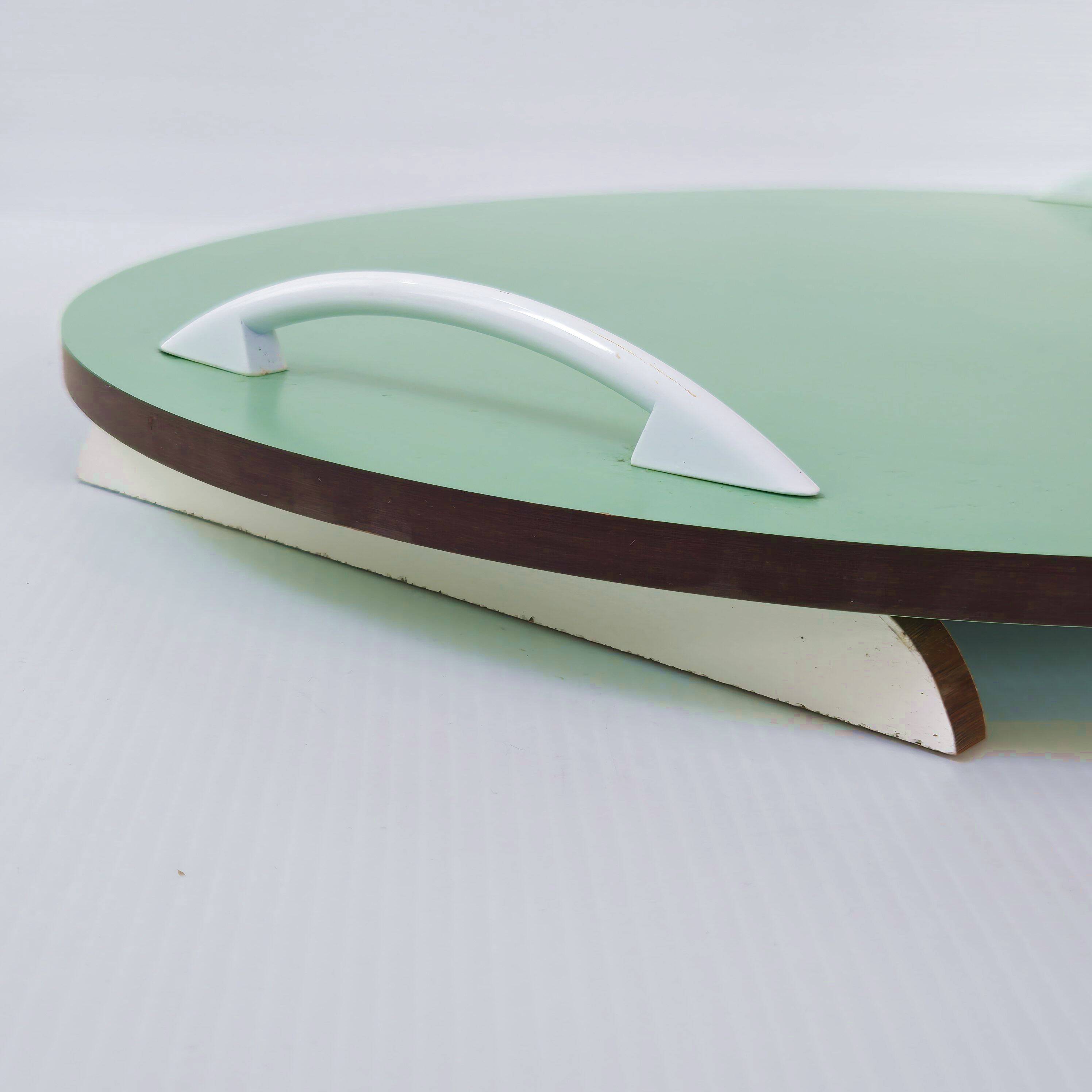 Pair of large vintage 1950s trays