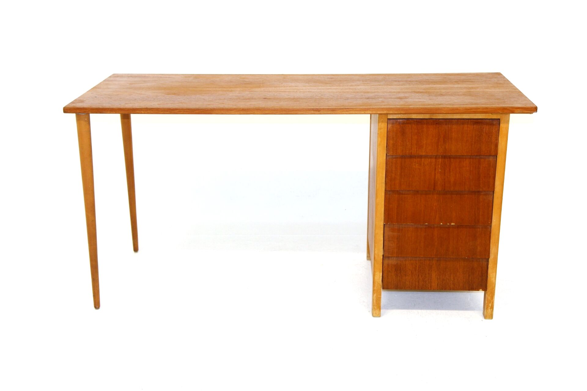 Teak desk, Sweden, 1950