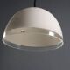 Baobab chandelier iGuzzini in plastic, vintage design, Italy, 1970s