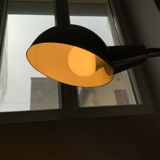 Old architect's lamp in chrome metal induction lighting vintage workshop in working order