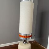 Cracked ceramic floor lamp
