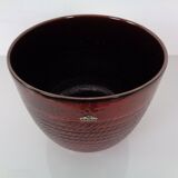 Large ceramic cachepot from Bay Keramik, Germany, 1970s.