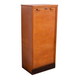 Roller blind cabinet by Interier Paraha, 1950s, Czechoslovakia