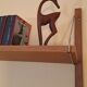 Wall unit 4 shelves, Vintage Scandinavian 1960s