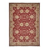 Turkish Handknotted Wool Oushak Rug 373 cm x 507 cm