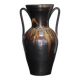 Large stoneware vase from Puisaye, vintage vase, vase with handles, interior decoration
