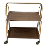 Vintage Golden Folding Table Gerlinol