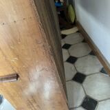 Solid wood sideboard