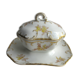 Confiturier en porcelaine