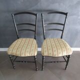 Paire de chaises Napoléon III