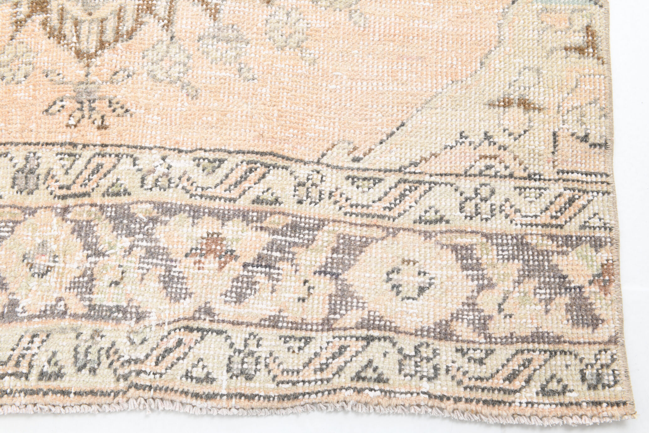 3x13 long wool turkish runner rug