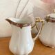 Coffee service in porcelain vignaud limoges - 1950