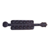Large wooden Awale Baoule game (Burkina Faso)