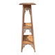Eastern wooden and mother-of-pearl seat