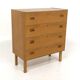 Commode scandinave en chêne, Suède, 1960