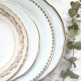 Service de table en porcelaine pour 6 personnes
