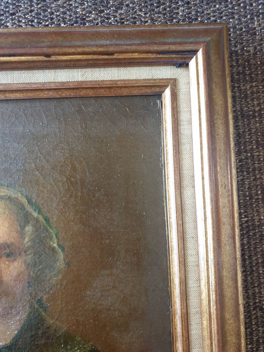 Old portrait of a woman