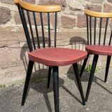 2 chairs Baumann 1950