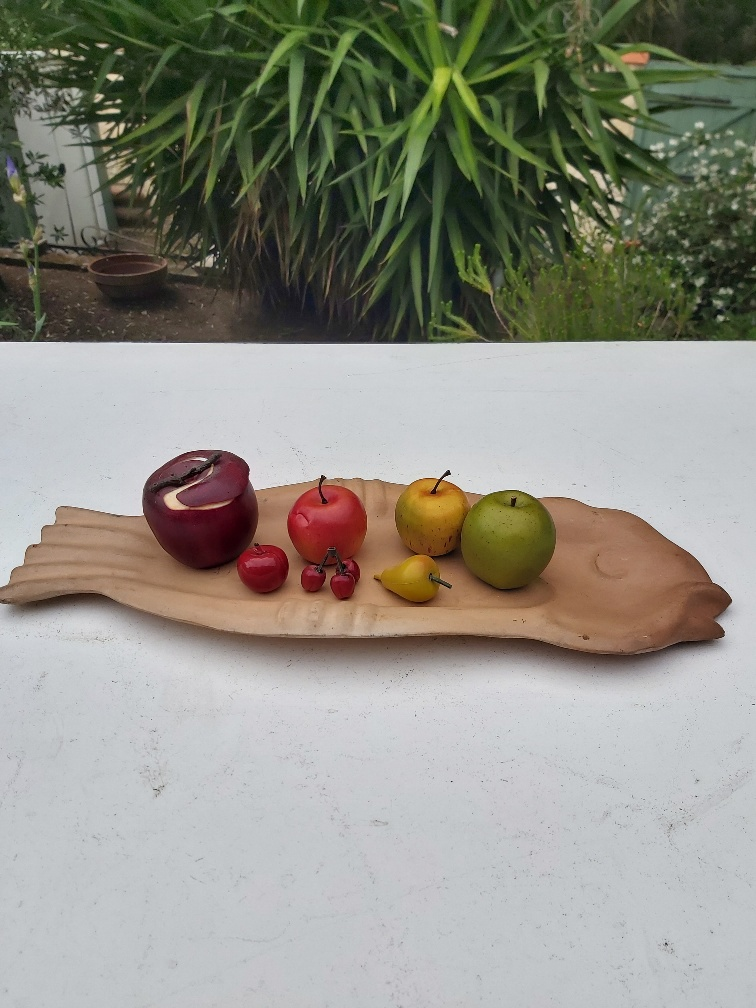 Vintage ceramic fish dish