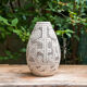 Terracotta vase
