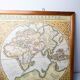 Frame and map "Orbis terrae compendiosa descriptio", Reproduction of an engraving Gérard Mercator