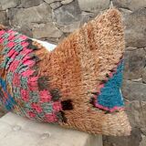 Vintage berber kilim cushion from morocco